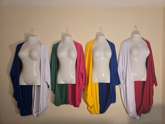 Divine 9/College Colorblock'd Pillow Jackets-PRE SALE